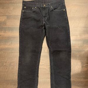 511 Black Corduroy Levi’s.